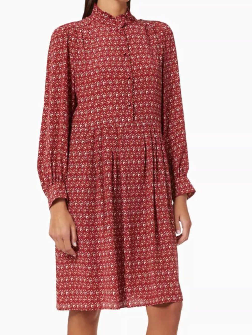 Weekend MaxMara Verbas Dress in Silk Crepe de Chine